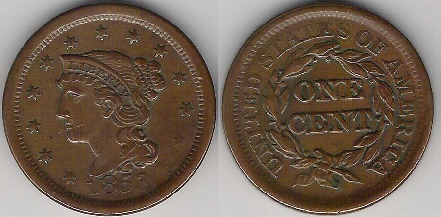 1853-Large-Cent